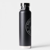 HeatHead White and Black Water Bottle Waterfles (Rechts)