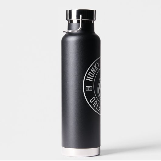 HeatHead White and Black Water Bottle Waterfles (Rechts)
