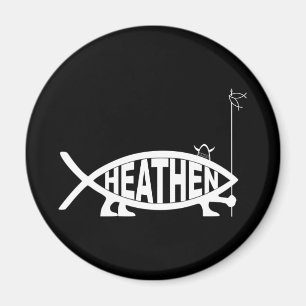 Heathen Fish Magneet