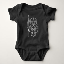 Heathen Norse Pagan Asatru Viking Odin Black Romper