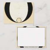 Heathens, 1920, van Hilma af Klint Notitiekaartje (Voorkant / Achterkant)