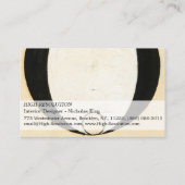 Heathens, 1920, van Hilma af Klint Visitekaartje (Achterkant)