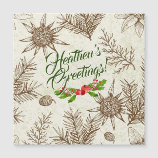 Heathen's Greetings Atheïst Magnet Kaart