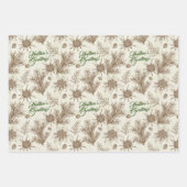 Heathen's Greetings. Atheïstisch omslagpapier Inpakpapier Vel (Voorkant 3)