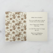 Heathen's Groeten Atheïst Christmas Kaart (Binnen)