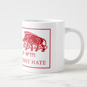 Heathens tegen haat Dubbelzwijnen Logo Grote Koffiekop