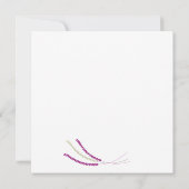 Heather bloemen kaart (Achterkant)