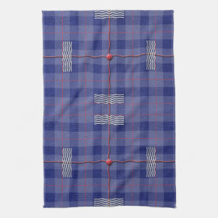 Heather Blue Pset Theedoek