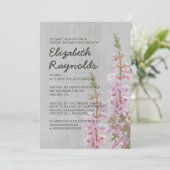 Heather Bridal Shower-uitnodigingen Kaart (Staand voorkant)