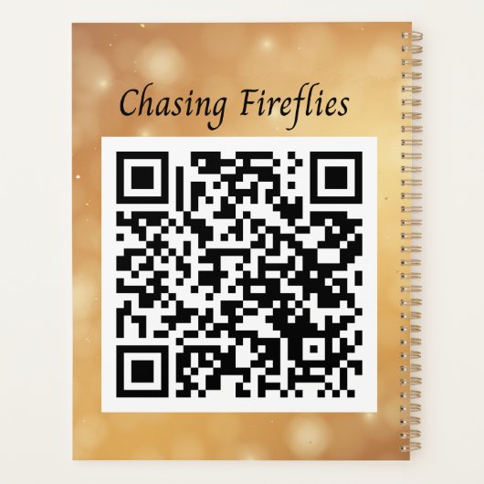 Heather & Chasing Firefly Belofte Planner (Achterkant)