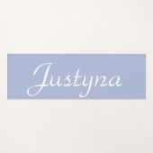 Heather Elegant Naam | Stijlvol en eenvoudig Yogamat (Voorkant (horizontaal))