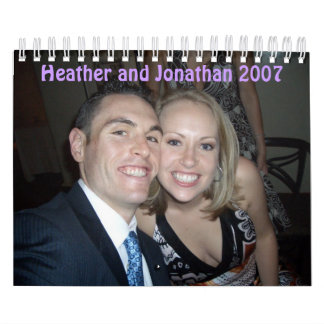 Heather en Jonathan 2007 Kalender