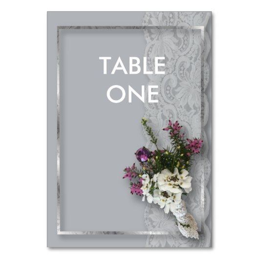 Heather en Lace Kaart (Achterkant)