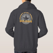 Heather Garnett Hoodie (Achterkant)