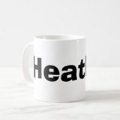 Heather (gemêleerd) koffiemok (Voorkant links)