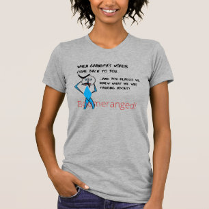 Heather Gray - Grandpa's Words Boomeranged T-shirt