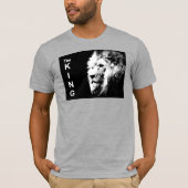 Heather Grey Lion Mannen Short Slapt T-Shirts (Voorkant)