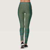 Heather groen geruit leggings (Achterkant)