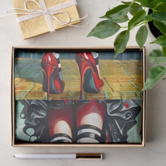 Heather Heels Witch Tissuepapier (Geschenk)