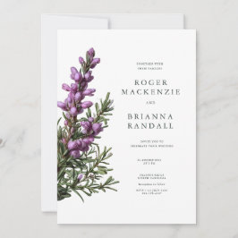 Heather Invitation Kaart