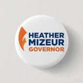 Heather Mizeur Button (Voorkant)