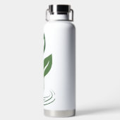 Heather Niemi Savage Logo Geïsoleerde waterfles (Achterkant)