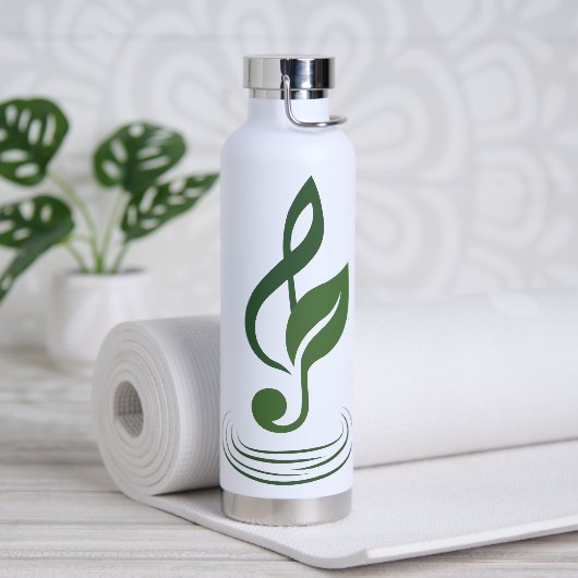 Heather Niemi Savage Logo Geïsoleerde waterfles (Yoga)