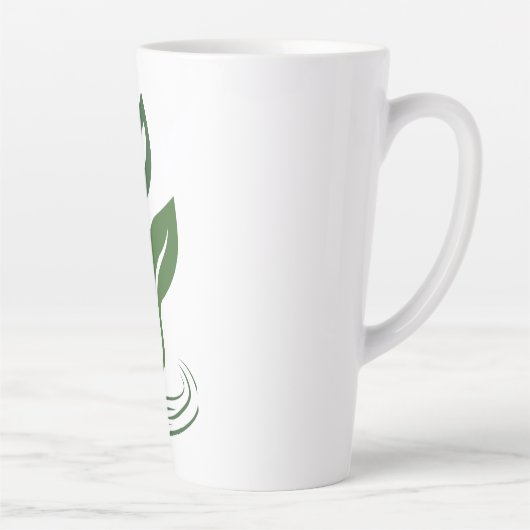 Heather Niemi Savage Logo Grote Latte Mok (Rechts)