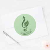 Heather Niemi Savage Logo Grote Ronde Stickers (Envelop)