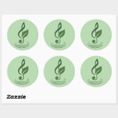 Heather Niemi Savage Logo Grote Ronde Stickers (Vel)