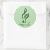 Heather Niemi Savage Logo Grote Ronde Stickers (Tas)