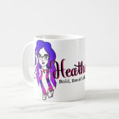 Heather Novak Officiële Logo Mok SFW (Voorkant links)