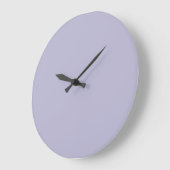 Heather Paarse Solid Color Grote Klok (Hoek)