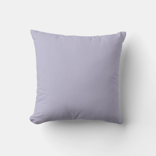Heather Paarse Solid Color Kussen (Voorkant)
