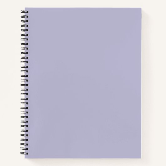 Heather Paarse Solid Color Notitieboek (Voorkant)