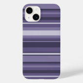 Heather paarse strepen Case-Mate iPhone case (Achterkant)