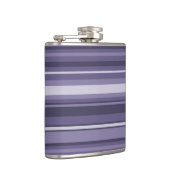 Heather paarse strepen heupfles (Rechts)