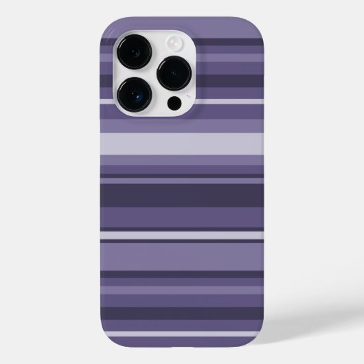 Heather paarse strepen Hoesje-Mate Case-Mate iPhone Case (Achterkant)