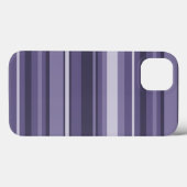 Heather paarse strepen Hoesje-Mate iPhone case (Achterkant (horizontaal))