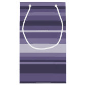 Heather paarse strepen klein cadeauzakje (Achterkant)