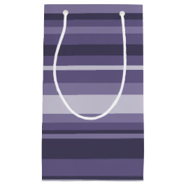 Heather paarse strepen klein cadeauzakje