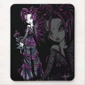 Heather Pink Fairy Mousepad Muismat (Voorkant)