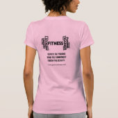 Heather Prescott Fitness apparel T-shirt (Achterkant)