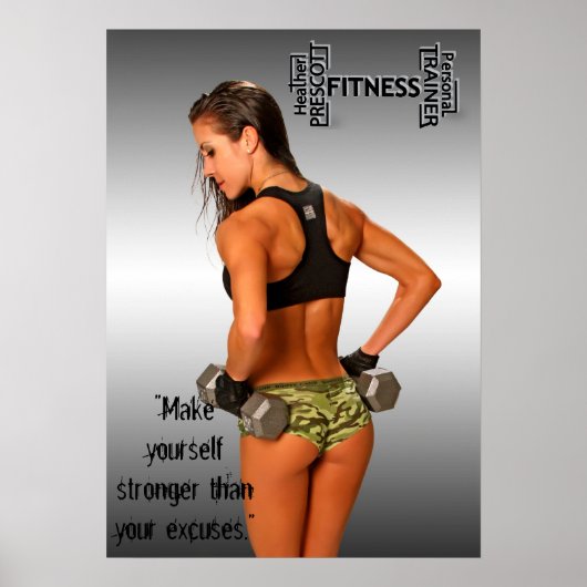 Heather Prescott Fitness prints (Voorkant)