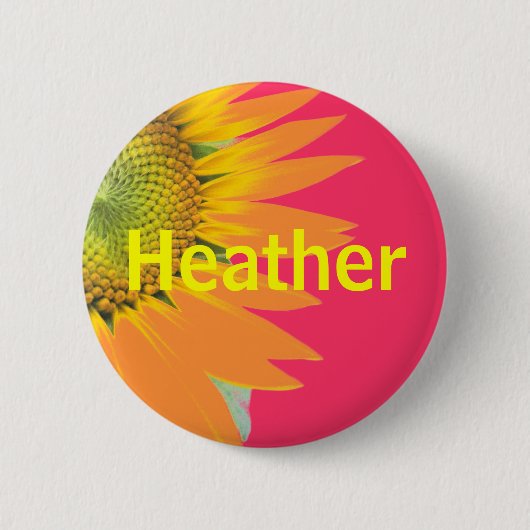 Heather Ronde Button 5,7 Cm (Voorkant)
