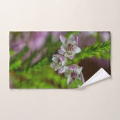 Heather Spring flower evergreen bloom paars wit Bad Handdoek (Handdoek)