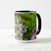 Heather Spring flower evergreen bloom paars wit Mok (Voorkant rechts)