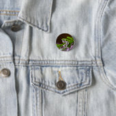 Heather Spring flower evergreen bloom paars wit Ronde Button 3,2 Cm (In situ)