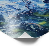 Heather Wycuff - abstract kunstwerk Foto Afdruk (Hoek)