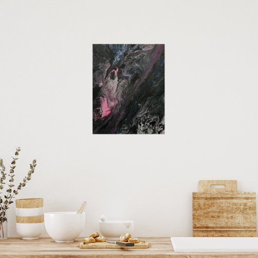 Heather Wycuff - abstracte kunst 2 Poster (Keuken)